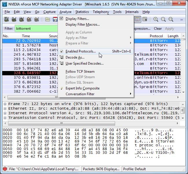 wireshark